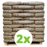 2 Paletten deutsches Pellet EN+A1