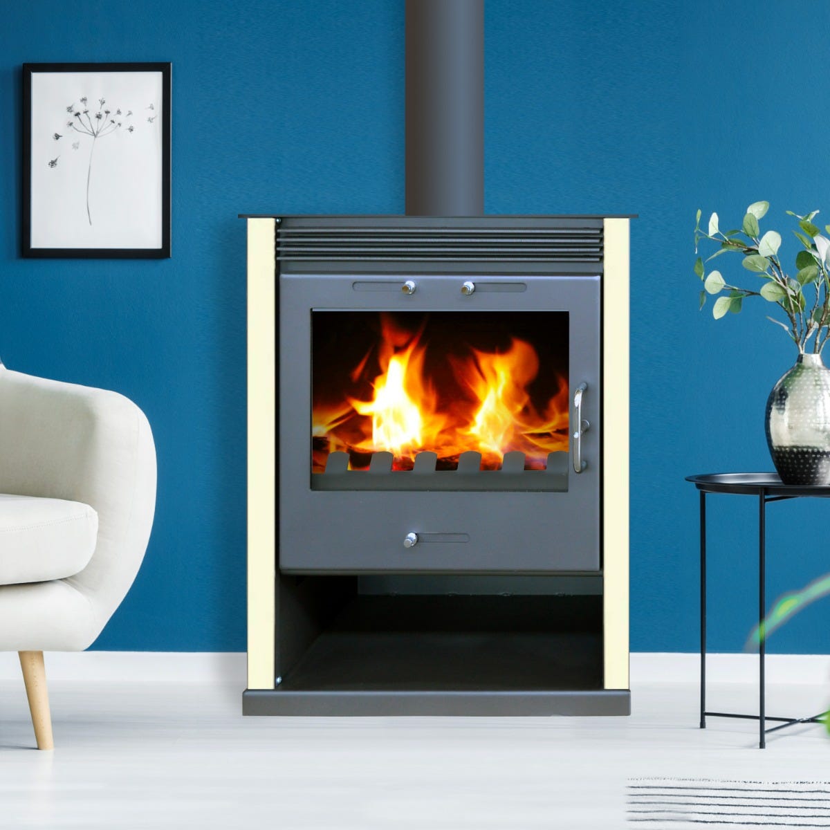 mis-rubin-blanc-1.jpg Holzherd – BELLEZA RUBIN Ivory – 13kW – Bild 1